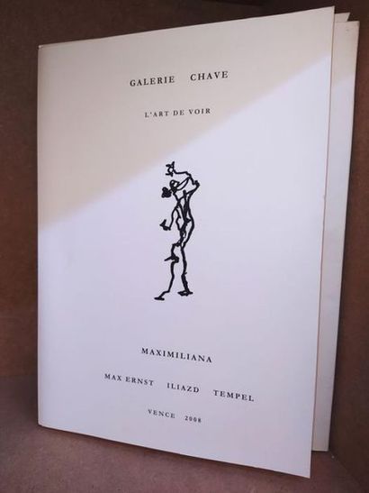 COLLECTIF Catalogue Galerie Chave Vence - L' Art de voir (Max Ernst - Iliazd - Tempel...