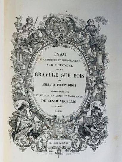 DIDOT AMBROISE FIRMIN Ambroise Firmin Didot 



Essai typographique et bibliographique...