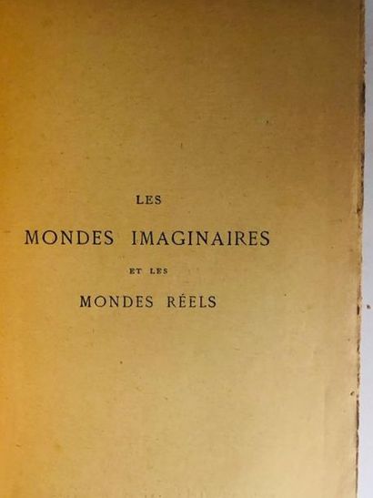 FLAMMARION Camille Les Mondes Imaginaires et Les Mondes Réels - Voyage pittoresque...