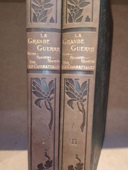 Frogé M. Christian 1914-1918 LA GRANDE GUERRE - Edition originale, complet en deux...