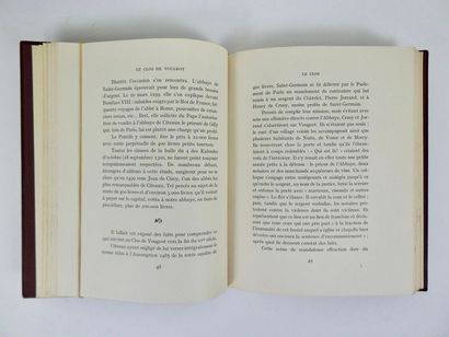 null RODIER (Camille): 2 vol. grand in-8 reliés demi-maroquin bordeaux moderne, couv....