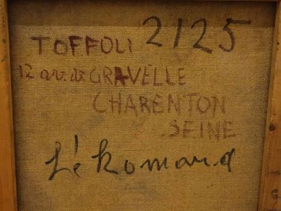 Louis TOFFOLI Louis TOFFOLI

Le Homard breton, 1952



Huile sur toile originale

Signée...