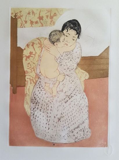 Mary CASSATT Mary CASSATT (after)

Maternity, the hug 



Engraving (dry-tip, soft...
