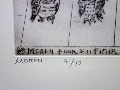Mordecai Moreh Mordecai MOREH

Pour en finir avec les Hiboux



Gravure originale

Signée...