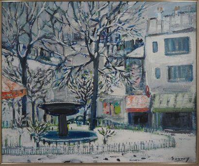 Robert SAVARY Robert SAVARY

Paris, la Place Pigalle sous la neige, c. 1965



Huile...