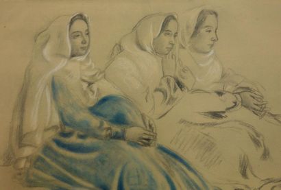 MAURICE DENIS Maurice DENIS

Trois femmes assises, 1924



Lithographie rehaussée...