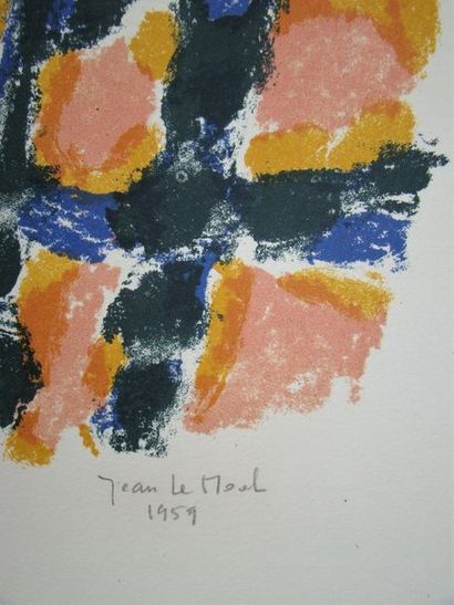 Jean LE MOAL Jean LE MOAL

Composition, 1959



Lithographie originale en couleurs...