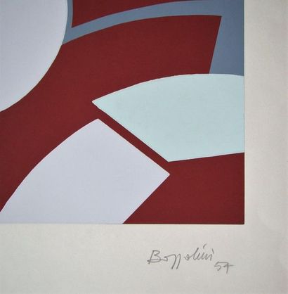 Silvano BOZZOLINI Silvano Bozzolini ( 1911 - 1998 )

Composition, 1954



Sérigraphie...