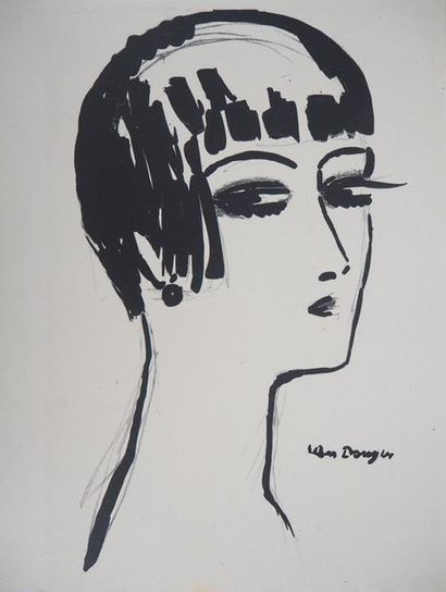 Kees Van Dongen Kees Van Dongen

Les cheveux courts, 1925



Original lithograph...