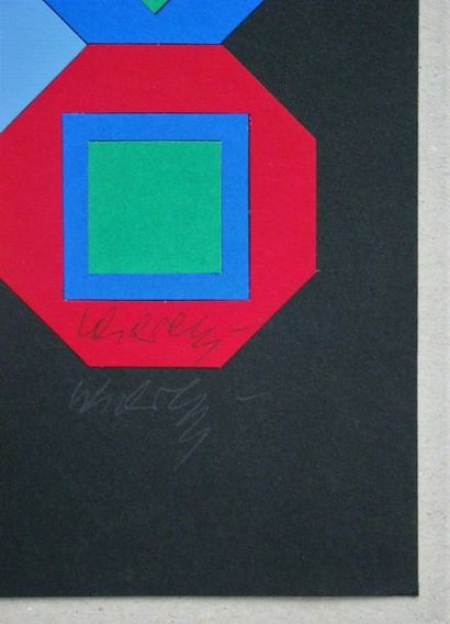 Victor Vasarely Victor Vasarely (1906 - 1997)

Otto, 1978



Collage originale en...