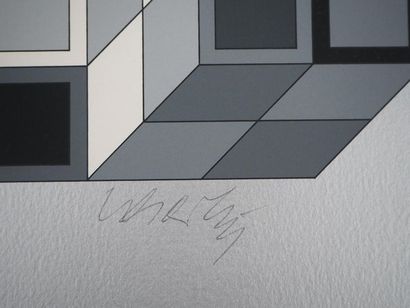 Victor Vasarely Victor Vasarely

Composition cinétique



Sérigraphie originale en...