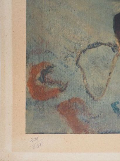 Paul GAUGUIN Paul Gauguin (d'après)

Nature morte à la mandoline, vers 1950



Lithographie...