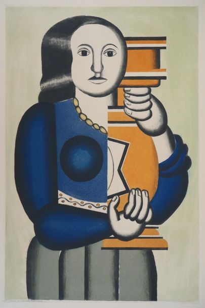 Fernand Leger Fernand LÉGER (after)

Woman with jug, circa 1950



Engraving with...
