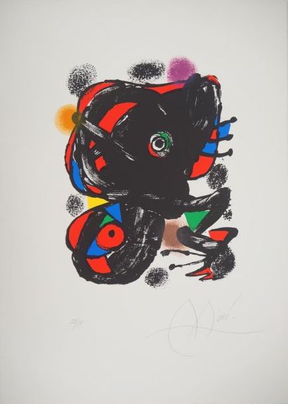 Joan Miro Joan Miro (1893-1983)

Composition surréaliste, 1976



Lithographie en...
