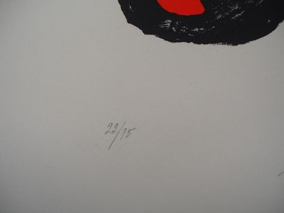Joan Miro Joan Miro (1893-1983)

Composition surréaliste, 1976



Lithographie en...