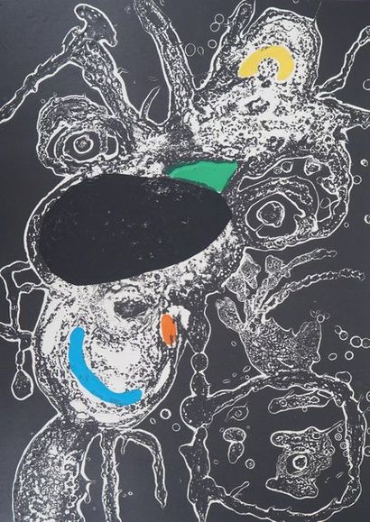 Joan Miro Joan MIRO (1893-1983)

Portrait surréaliste (Epriu), 1975



Gravure originale,...