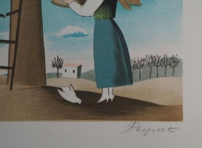 MARIE LAURENCIN Raymond PEYNET

Récolte, les amoureux



Lithographie originale

Signée...