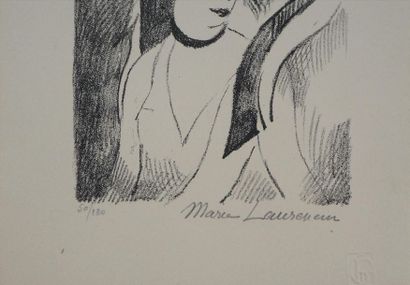 MARIE LAURENCIN Marie LAURENCIN

La chevelure



Lithographie originale

Signée au...