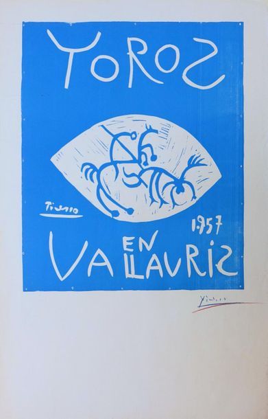 Pablo PICASSO Pablo Picasso (1881-1973)

Toros Vallauris, 1957



Linogravure originale...