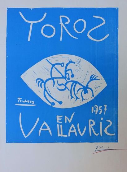 Pablo PICASSO Pablo Picasso (1881-1973)

Toros Vallauris, 1957



Linogravure originale...