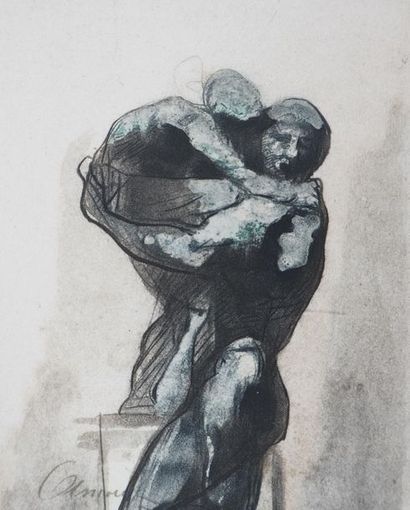 Auguste RODIN Auguste Rodin

Anacreon and Love, 1897



Engraving (helioengraving...