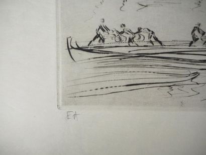 Salvador DALI Salvador Dali (1904-1989)

L'Académie des Beaux Arts, 1975



Gravure...