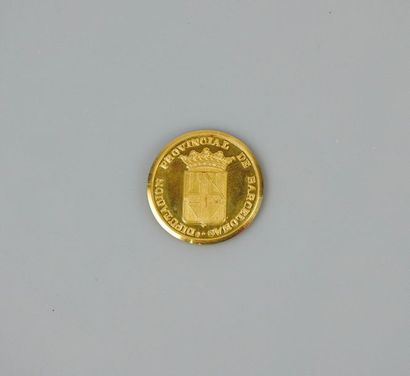 null Médaille de Saint Georges espagnole en or 18K

Diam 2,2 cm

Poids 6,74 grammes

Dans...