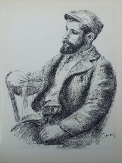 Auguste RENOIR Pierre Auguste RENOIR (1841-1919) (d'après)

Ambroise Vollard



Lithographie

Signée...