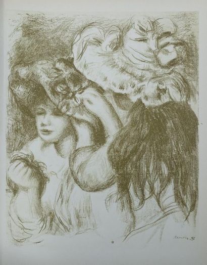 Auguste RENOIR Pierre Auguste RENOIR (1841-1919) (after)

The pinned hat



Lithograph

On...