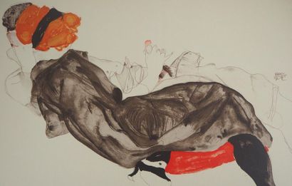 Egon SCHIELE Egon Schiele (d'après)

Couple amoureux



Lithographie en couleurs...