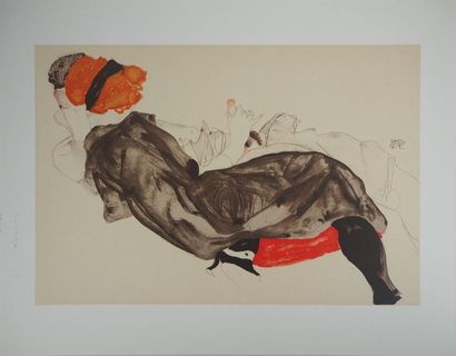 Egon SCHIELE Egon Schiele (after)

Couple in love



Color lithograph (Marinoni-Voirin...