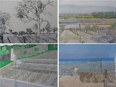 Maurice BRIANCHON Maurice BRIANCHON

Vignes de France, 1953



Set of 4 lithographs...