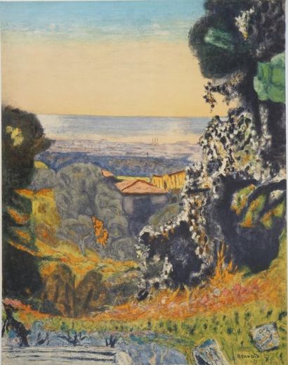 PIERRE BONNARD Pierre BONNARD (after)

Provence (probably towards Le Cannet)

Lithograph...