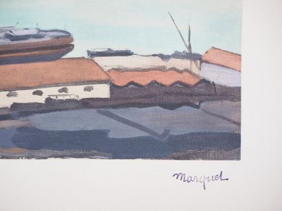 Albert Marquet Albert MARQUET

The port



Original lithograph

Signed with the artist's...