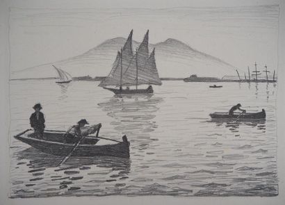 Albert Marquet Albert MARQUET

Le port de Naples, 1925



Lithographie originale

Sur...
