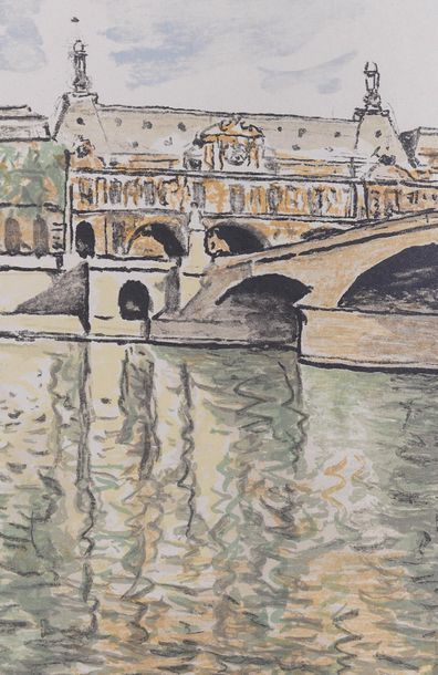 Albert Marquet Albert MARQUET

Paris, Le pont du Carrousel et le Louvre, 1950



Lithographie...