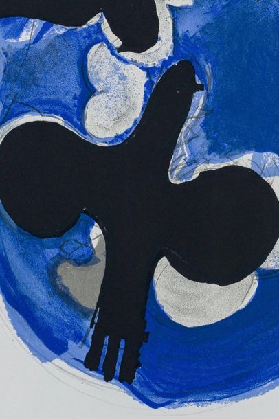 Georges Braque Georges BRAQUE



Title : Black birds on blue, 1954



Lithograph...
