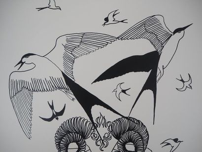 Jean MARAIS Jean Marais (1913 - 1998)

Ram and Swallows



Original lithograph

Signed...