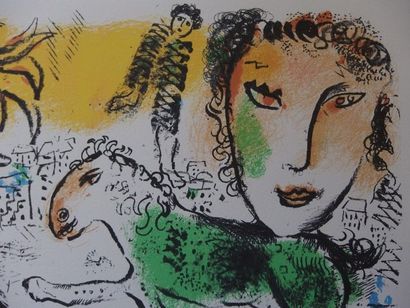 Marc Chagall Marc CHAGALL

Le cheval vert



Lithographie mise sur pierre par CHAGALL...