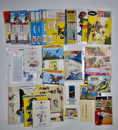null FRANQUIN

Lots of advertising elements, supplements to the Spirou newspaper...