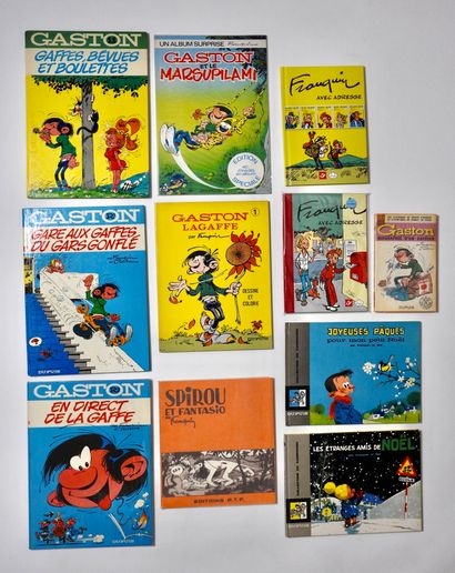 null FRANQUIN

A large lot including volumes 11, R3 and R4, Gaston and the Marsupilami,...