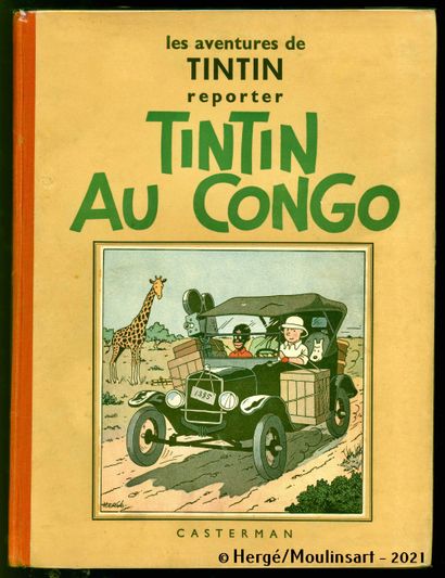 null HERGE

Tintin et Milou

Tintin au Congo

Première édition Casterman, NB, 4ème...