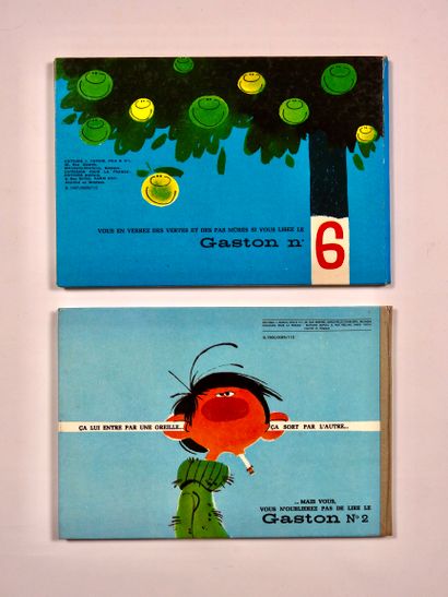 null FRANQUIN

Gaston 1 and 5 in original edition in good condition, small restoration...