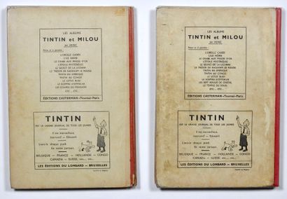 null JOURNAL DE TINTIN

Ensemble des reliures 3 et 5 du Journal de Tintin Belge

Bon...