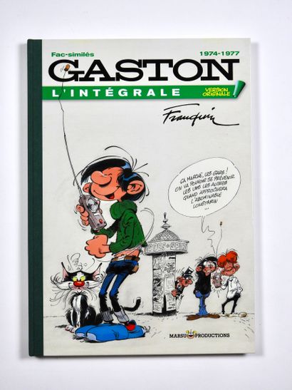 null FRANQUIN

Gaston

Intégrale 1974-77

Tirage limité à 2200 exemplaires

Etat...