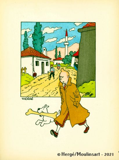 null HERGE (Studios)

Tintin

Travail de studio

Tirage aquarellé pour le Sceptre...