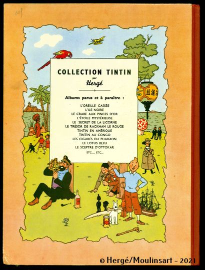 null HERGE

Tintin et Milou

Le lotus bleu

Edition originale couleur, 4ème plat...