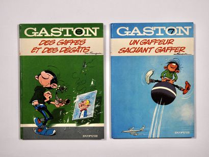 null FRANQUIN

Gaston

Tomes 6 et 7 en édition originale, le 7 superbe (dos légèrement...