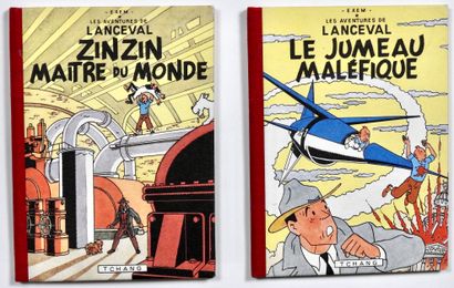 null EXEM

Les aventures de Lanceval

Ensemble de deux albums Zinzin maître du monde,...