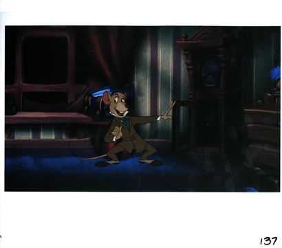 null * BASIL DETECTIVE PRIVE (The Great Mouse Detective)

Studios Disney 1986

Cellulo...